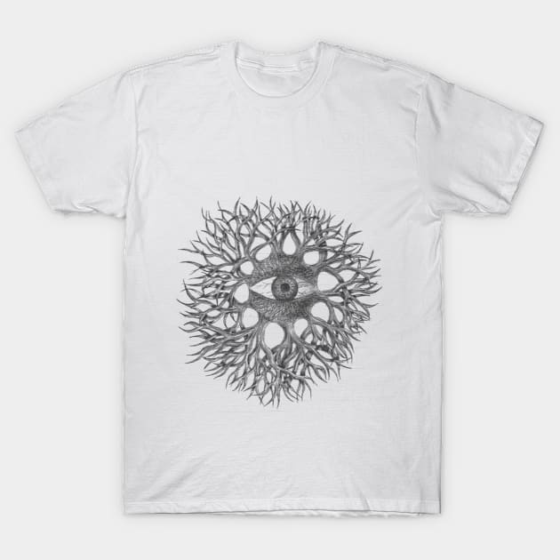 the eye that feeds from the truth T-Shirt by bamieh84